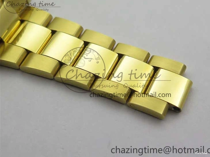 MiroTime 1223 Unisex Submariner 41mm 126618 LB YG EWF Blue Dial on YG Bracelet A 2615